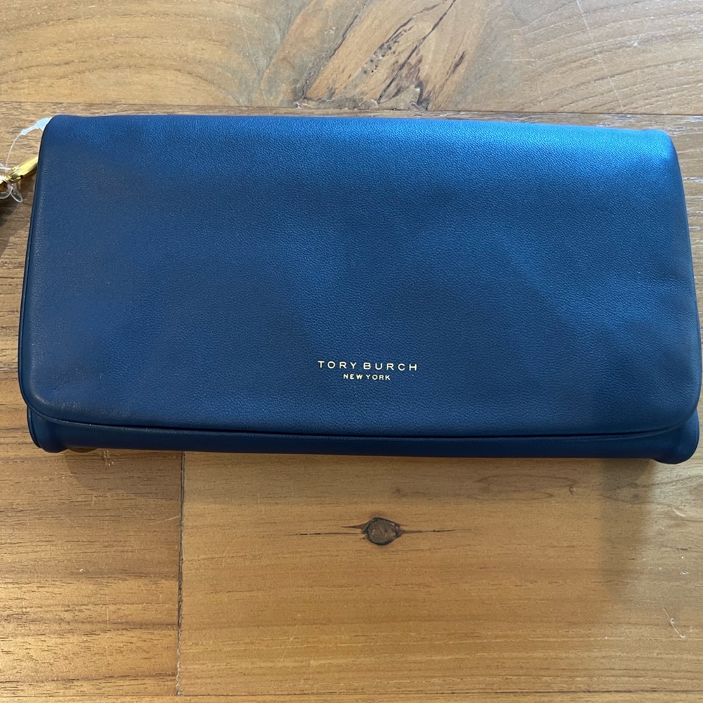Leather Tory Burch Wristlet Wallet BNWOT